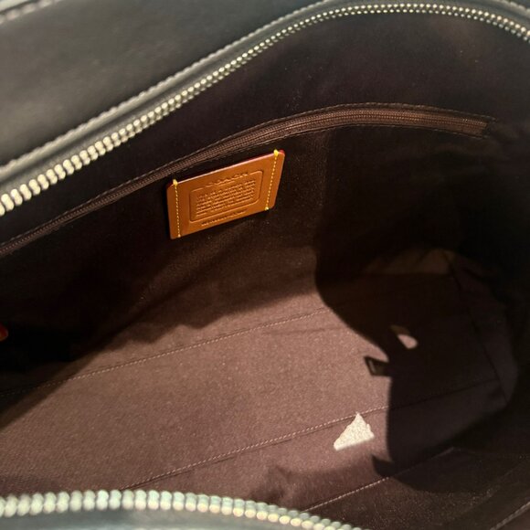 coach Station Tote Bag With Butterfly Print cck87 - Picture 6 of 8